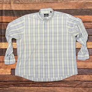 Chaps Classic Fit Button Down Long Sleeve Dress Shirt Men's
